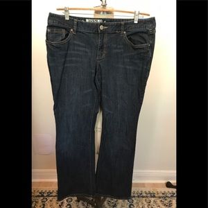 Mid rise mossino jeans